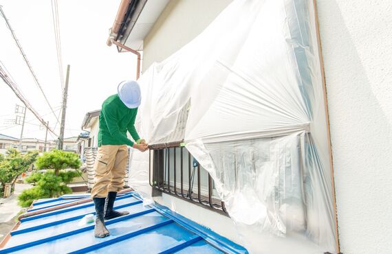 大阪府｜台風など特別警報が出る災害時は外壁や屋根の確認をお願いします